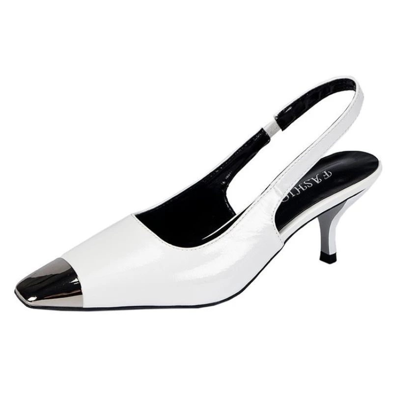 

Women's Sandals 2022 Summer Fashion Stiletto Pointed Toe Buckle Sandals Ladies Dress Shoes Heels for Women Shoes for Women