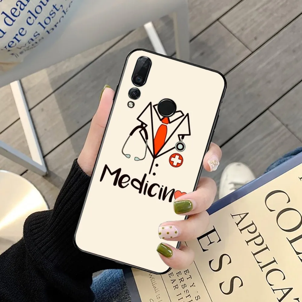 Чехол для телефона с медицинской медсестрой Huawei Y9 6 7 5 Prime Enjoy 7s 8 Plus 7a 9e 9plus 8E Lite Psmart