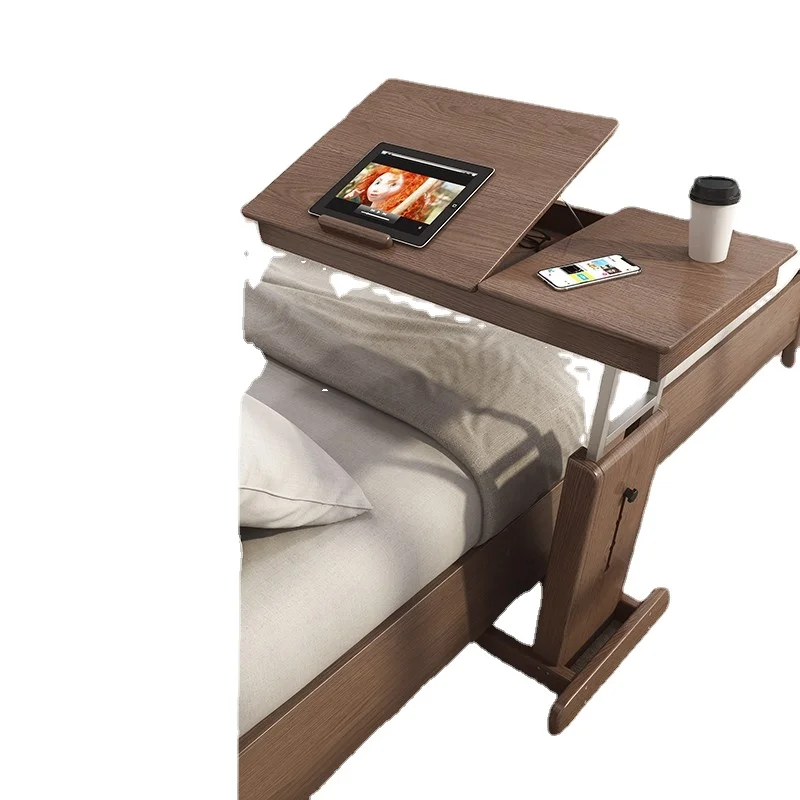 

YY Small Apartment Bedroom Foldable Mobile Lifting Lazy Bed Desk