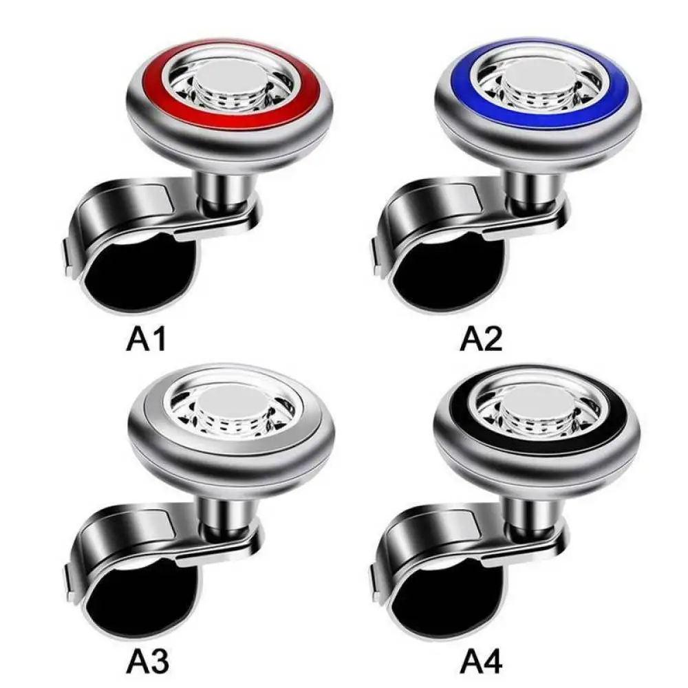 

Новинка Вращающаяся ручка рулевого колеса автомобиля Вращающаяся ручка бустерный мяч Универсальный для всех рулевых колес синий красный с...