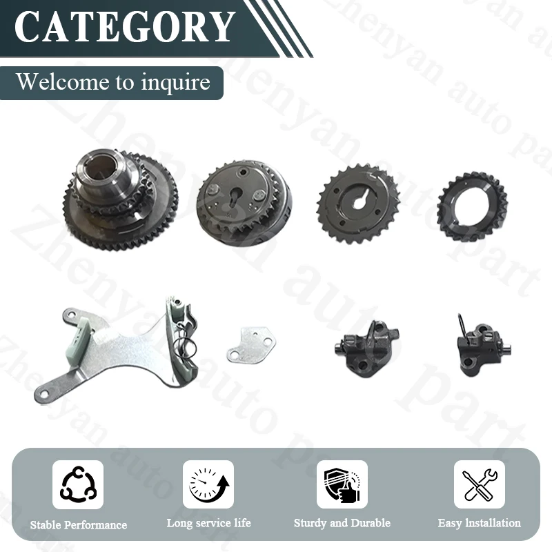 Фото Комплект цепи ГРМ и компонентов Zhenyan Design для DODGE RAM 1500 PICKUP 2009~2010, JEEP COMMANDER 2007~2009, 68003352AA №2