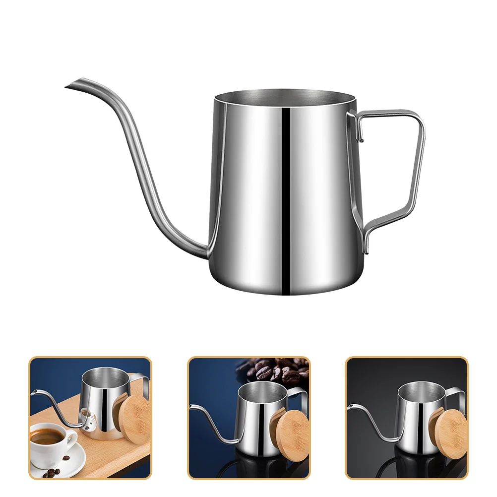 

Handheld Hand Drip Coffee Kettle Stainless Coffee Pot Long Spout Kettle 250ml