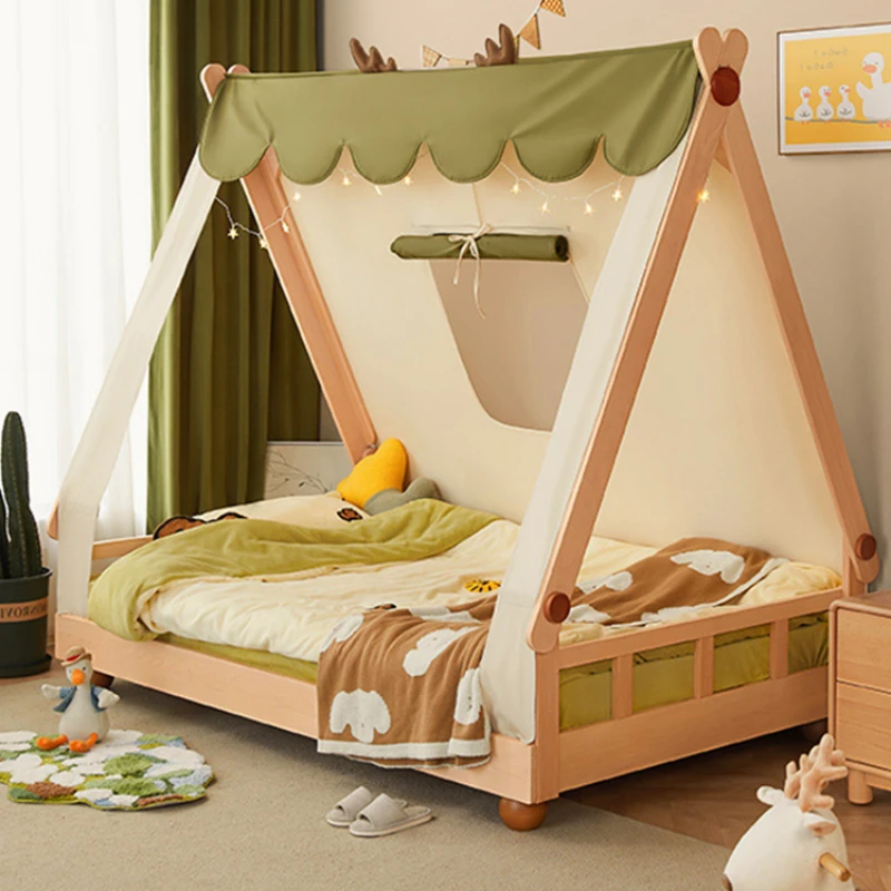 Детские кроватки с изображением дома принцессы