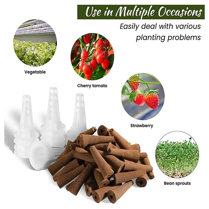 50 шт. губки для выращивания растений из хлопка