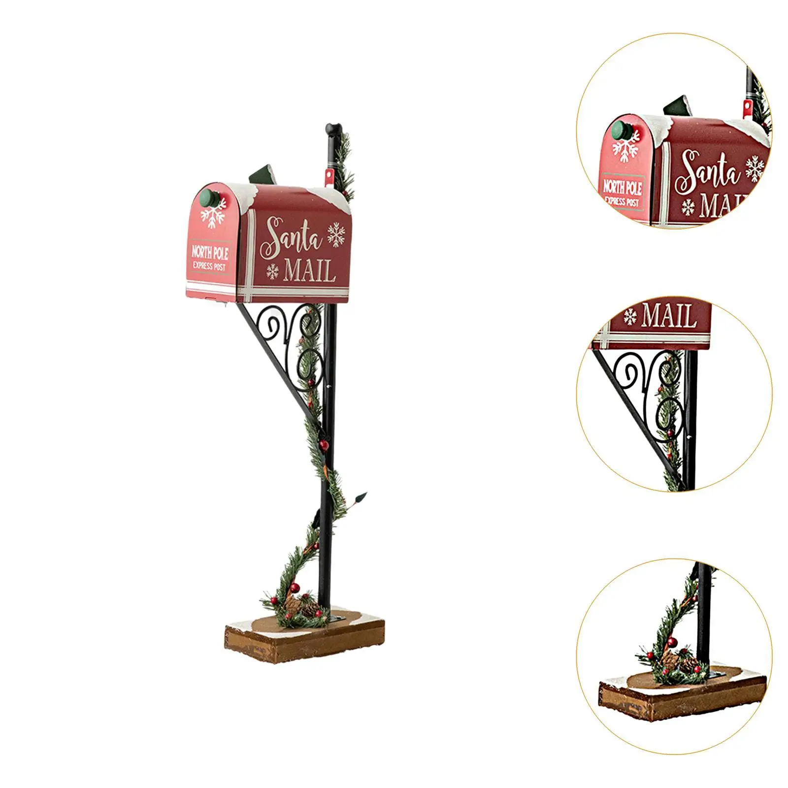 Рождественский почтовый ящик Санта-Клауса удобный уникальный креативный