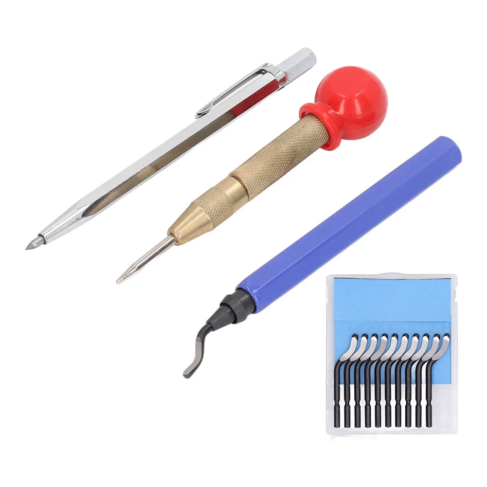 

Deburring Tool Marking Pen Scribing Pen Burr Removal Blades Deburring Blades Deburring Handle Deburring Tool Kit
