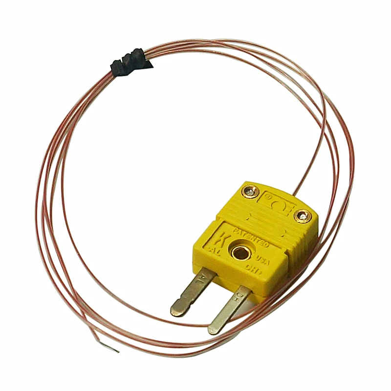 

Omege K-Type Thermocouple Temperature Sensor Wire For BGA Reworking Soldering Station Use 1 Meter 2 Meters