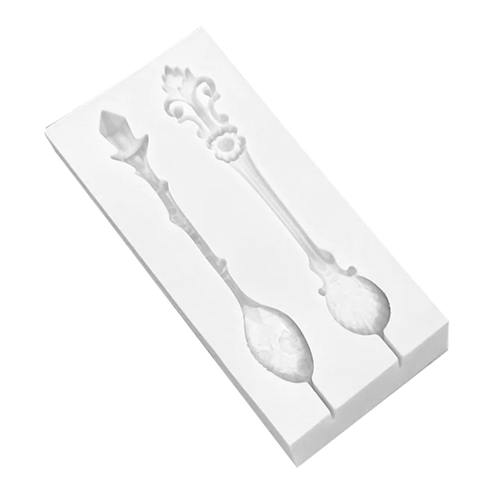 

Silicone Molds Chocolate Candyspoons Mini Wooden Jars Bake Ware Shapes