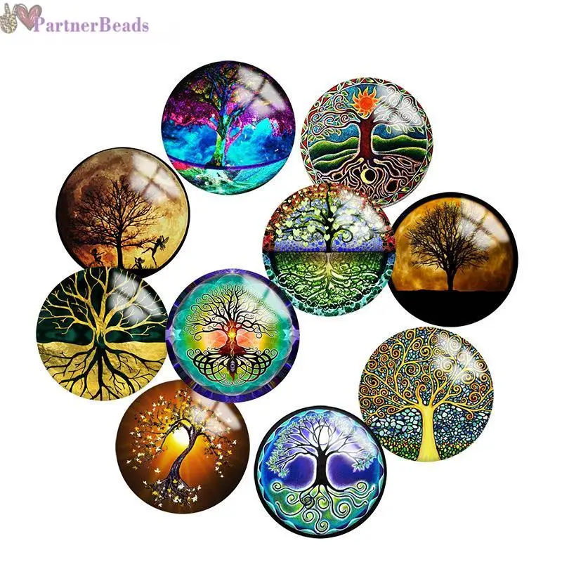 

Круглое стекло с кабошоном и плоским основанием, 20 мм