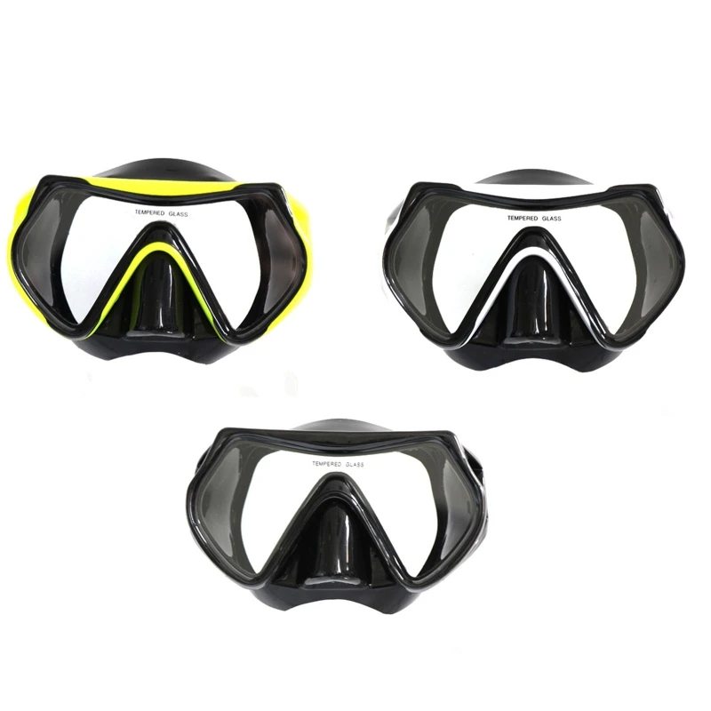 

Scuba Mask Anti-Fog Snorkeling Scuba Dive Glasses Freediving Tempered Glass Mask