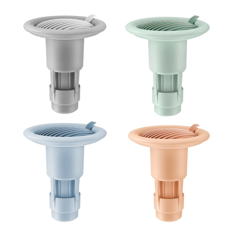 

Bathroom Anti-reflux Floor Drain Quick Drain Round Hair Catcher Anti-blocking Shower Drain Strainers Easy to Install M89B