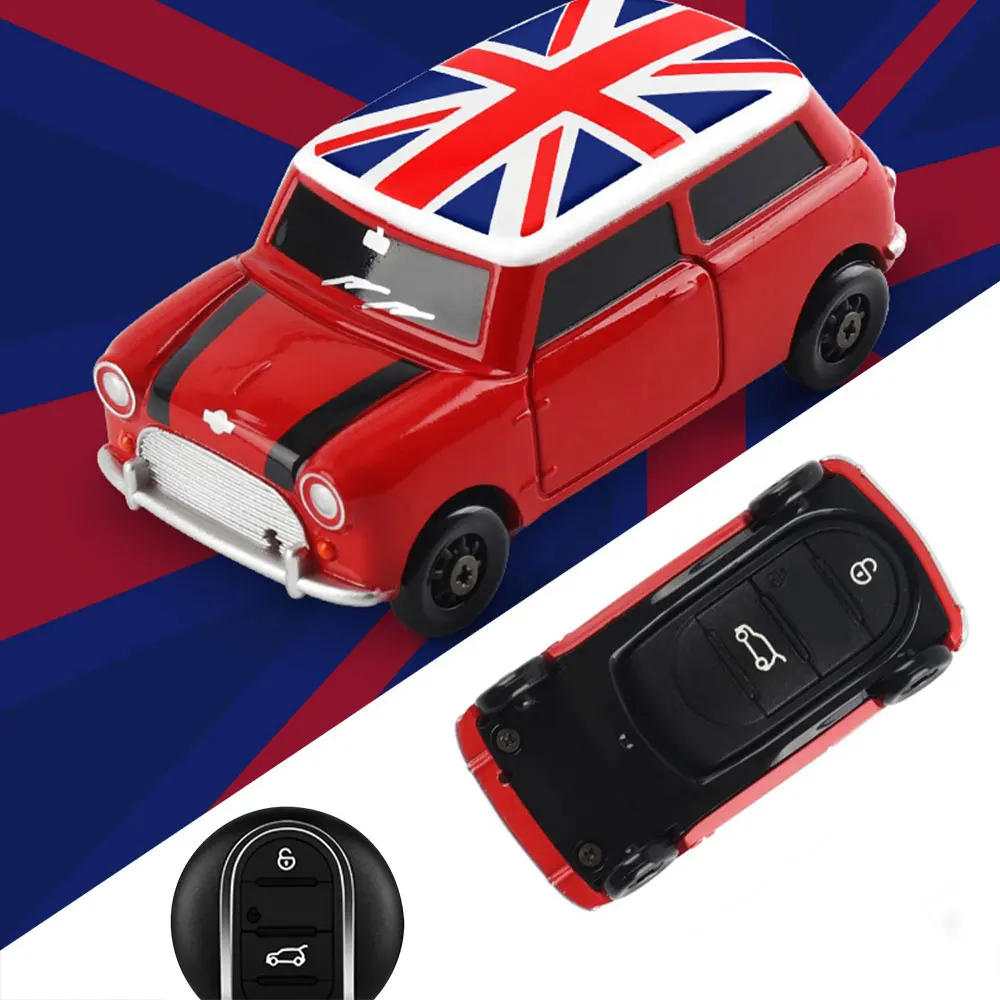 

Car Key Case Sheath For Mini Cooper F54 F55 F56 F60 Car Styling Key Housing Smart Key Chain Security Key Case Car Accessories