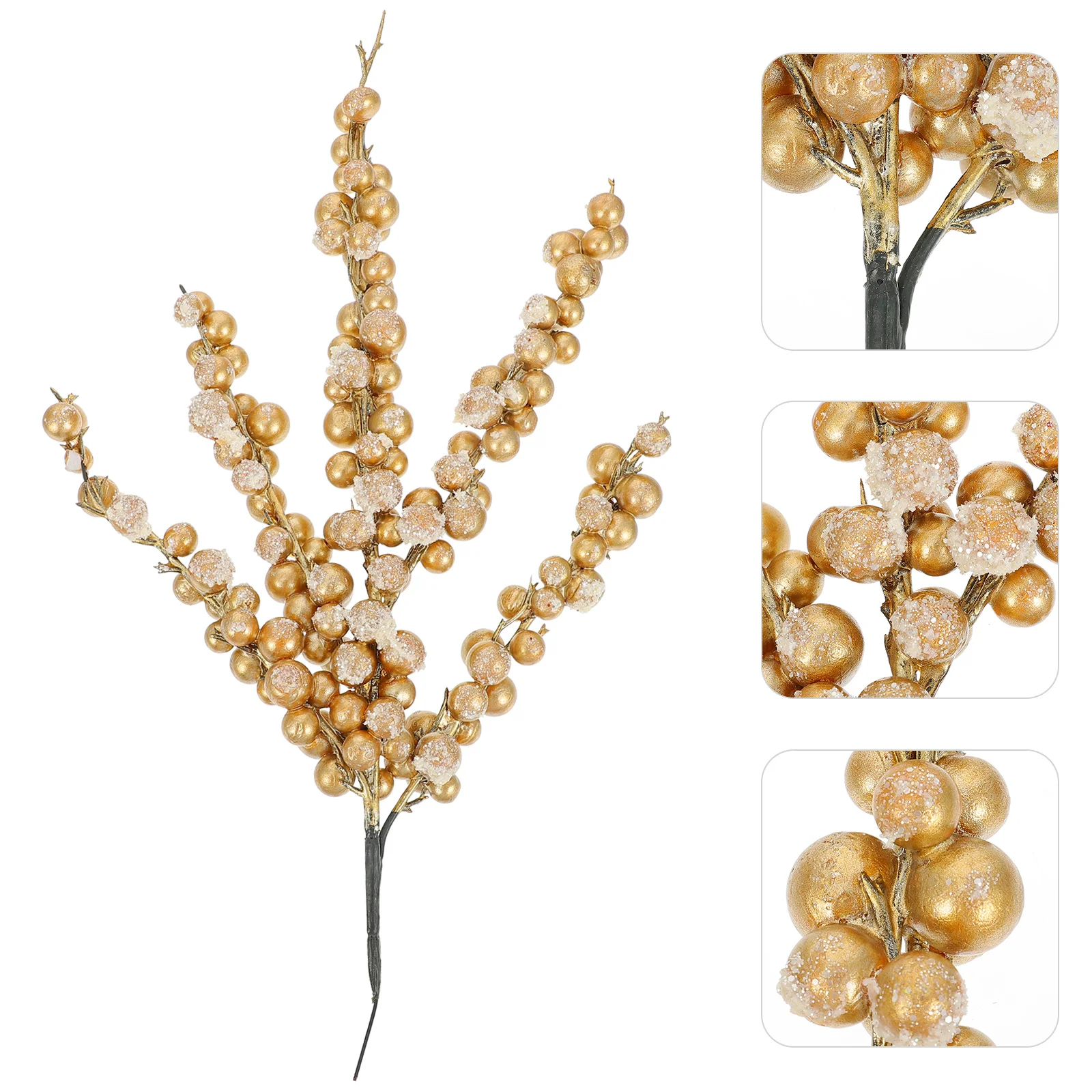 

Christmas Picks Berry Decoration Artificial Xmas Tree Filler Decorations Garland Wreath Vase Red Craft Photo Prop Stocking