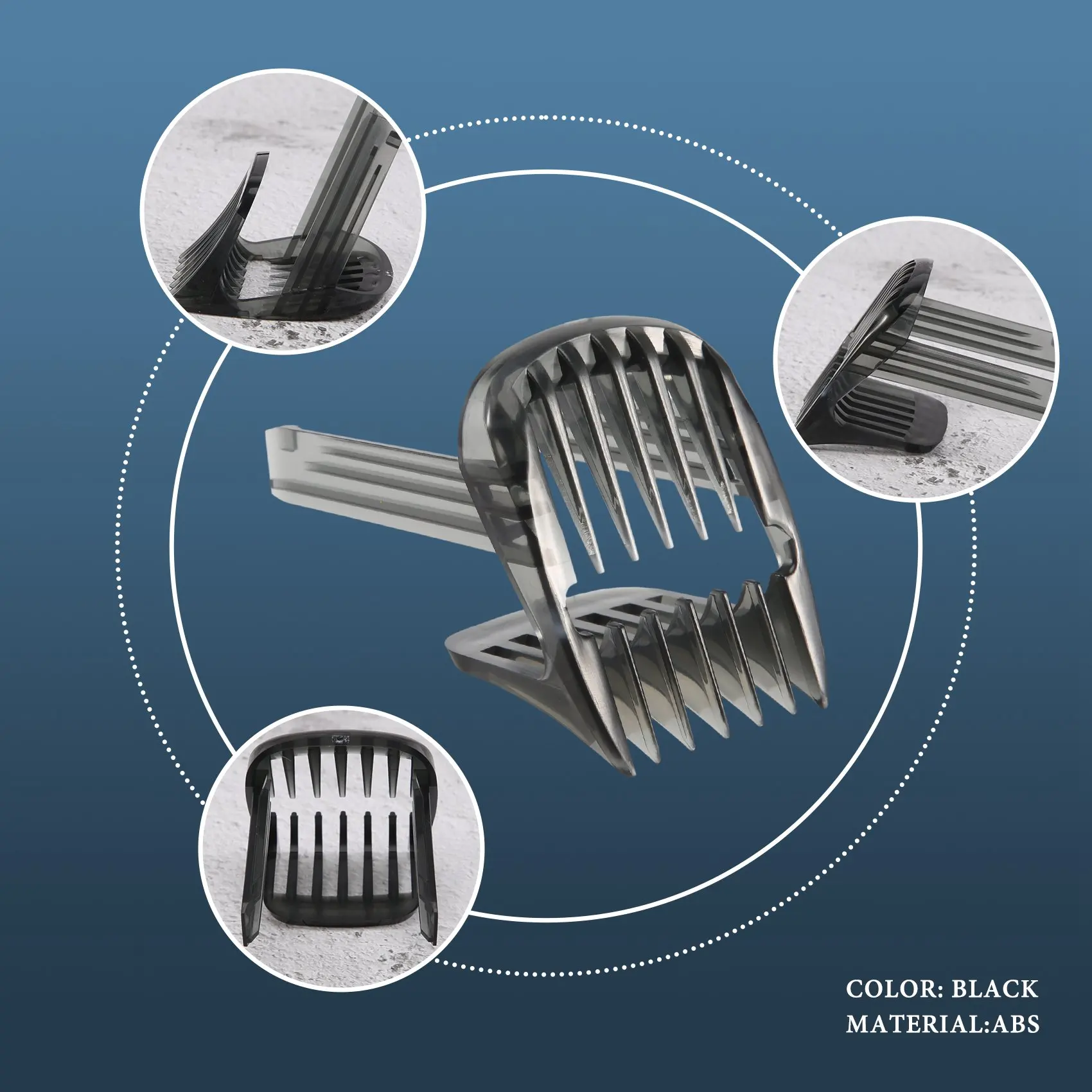 Направляющая расческа для триммера бороды 1-7 мм Philips HC9490 HC9450 HC9452 HC7460