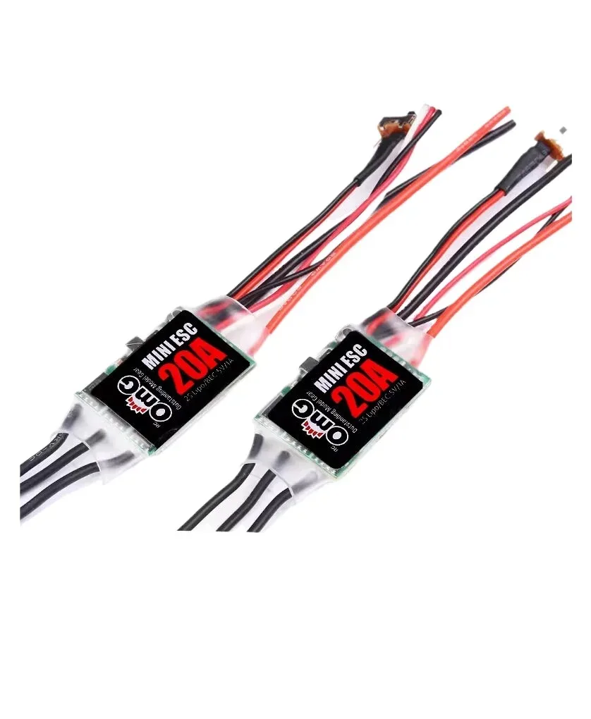 Фото DroMaOMG RAPIDO 20A Бесколлекторный ESC 5V1A для аксессуаров радиоуправляемых мини-машин масштаба 1/18, 1/24, 1/28. №4