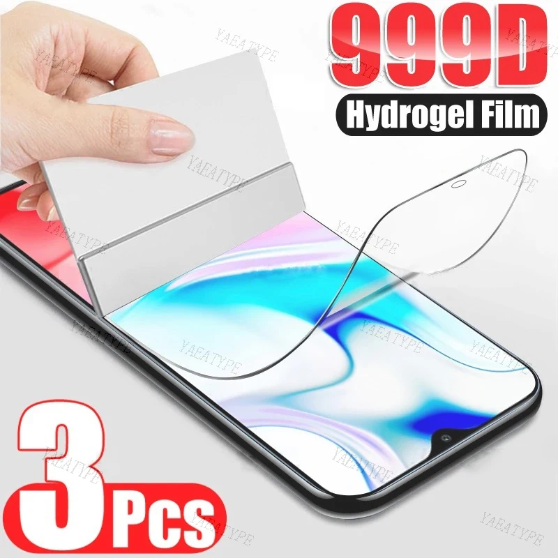 3 шт. Защитная пленка для экрана OPPO R15 R17 A1 A1K A11S A57 A59 A73 Гидрогелевая пленка для OPPO A5 A9 A53 2020 A7 A11X A77 защитная пленка