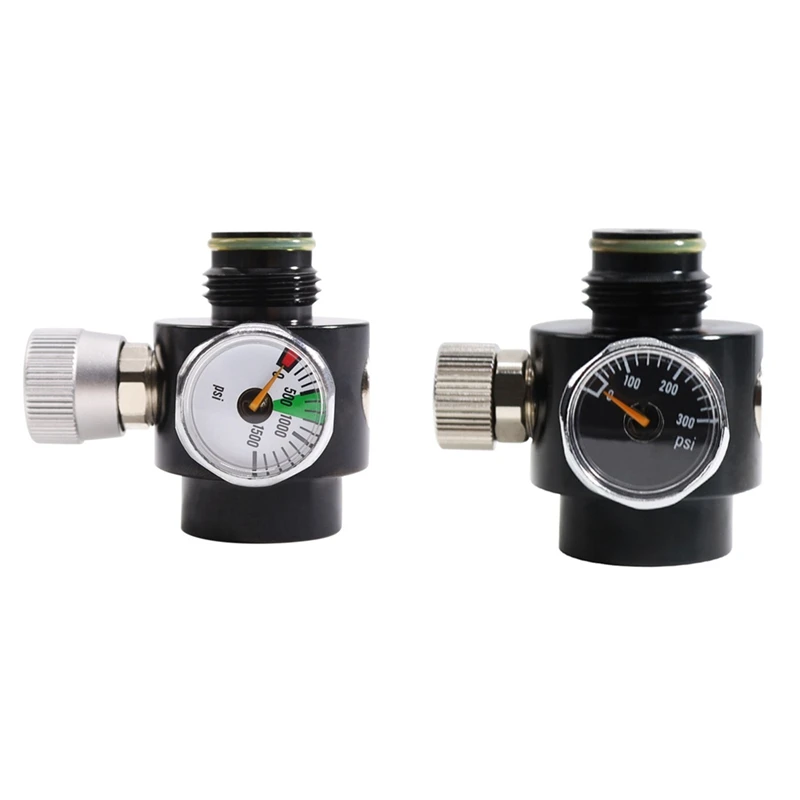 

PCP Regulator To Air Co2 Tank G1/2-14 For Pressure Control Input Gauge