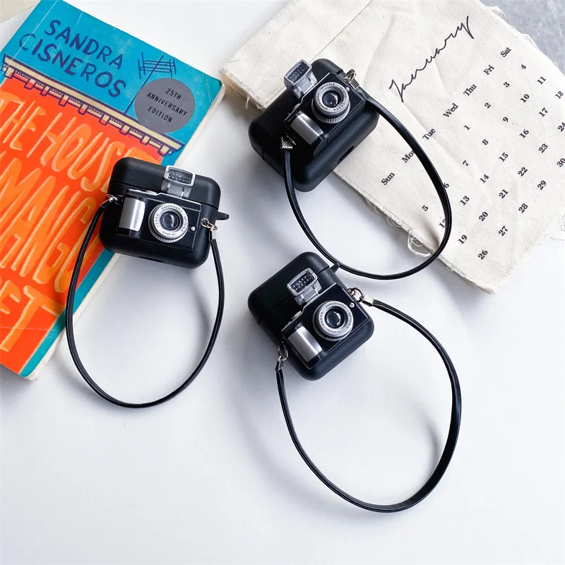 

Stereo Simulation Camera 2021 AirPods 3 Case Apple AirPods 2 Case Cover AirPods Pro Case IPhone Earbuds Accessories AirPod Case