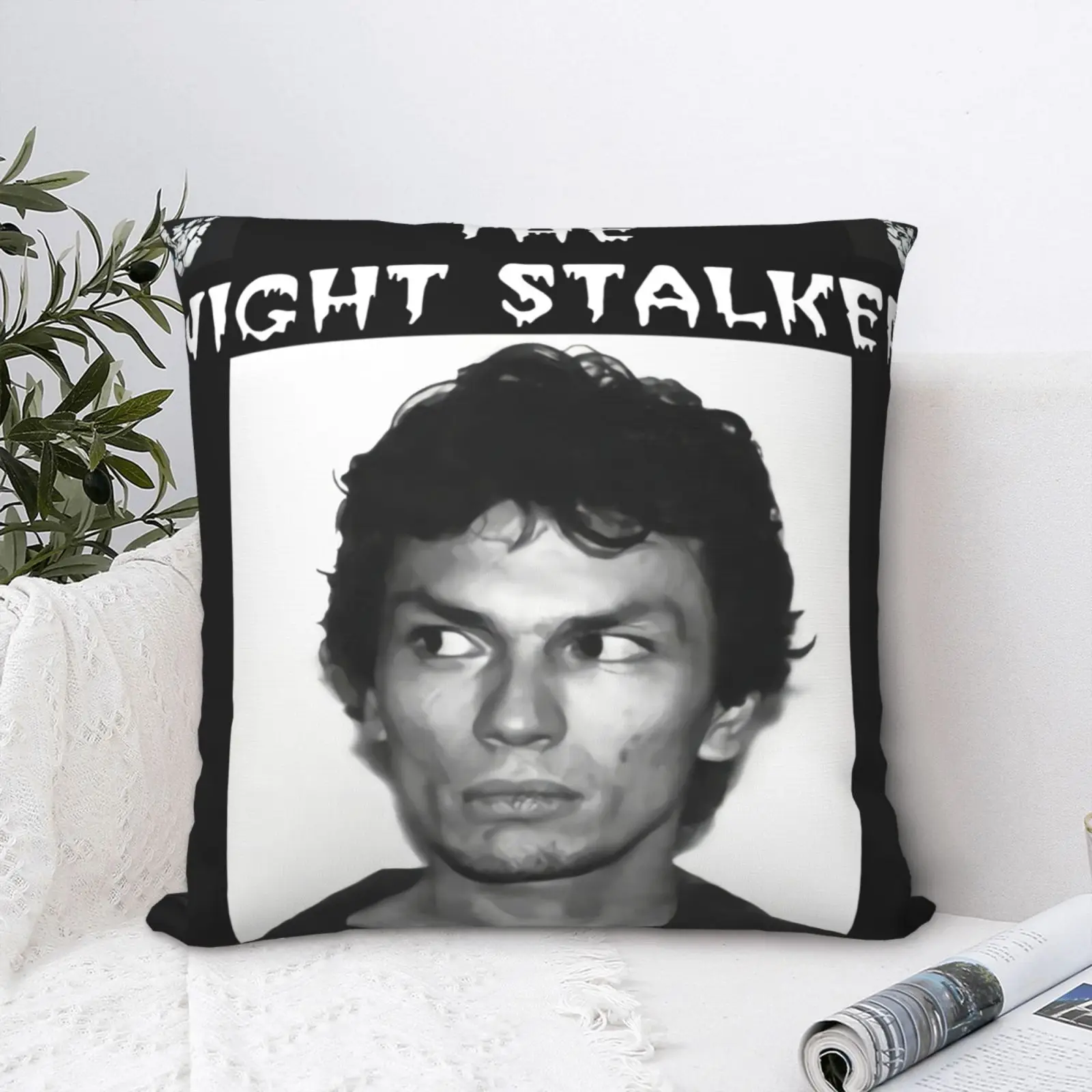 

Ричард Рамирес Ночной Сталкер наволочка для подушки наволочка на подушку наволочка с молнией на спине