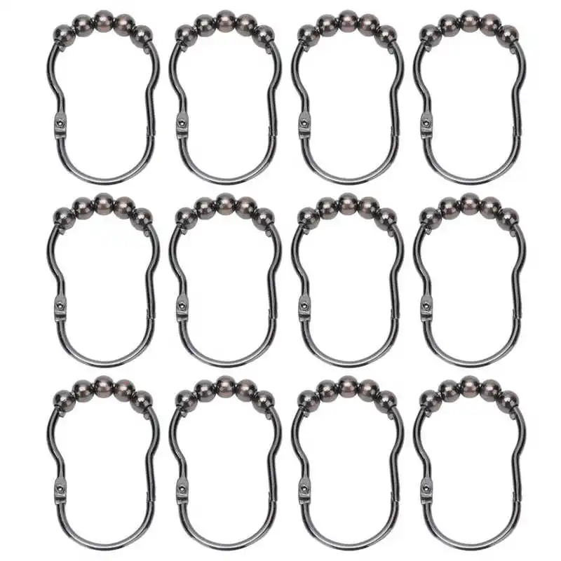 

Curtain Rings and Hooks Smooth Curtain Rings for Bathroom