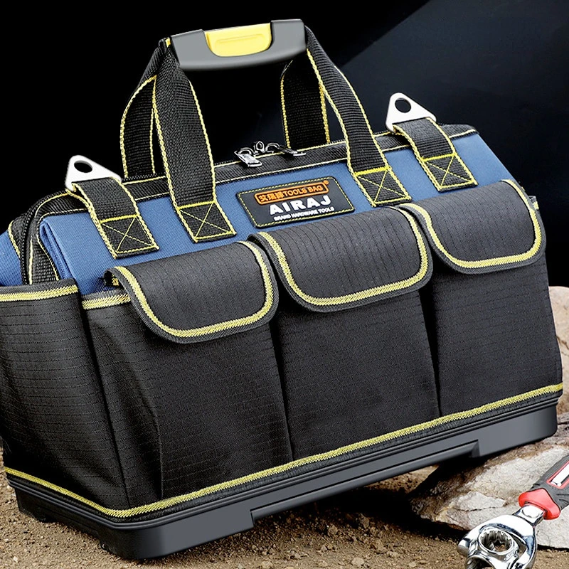 

13inch Multi-Function Tool Bag Organizer Heavy Duty Tool Pouch Bag Waterproof Anti-Fall Tool Tote Storage Bag with Multi Pockets