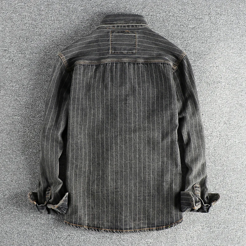 Мужская рубашка в американском ретро стиле