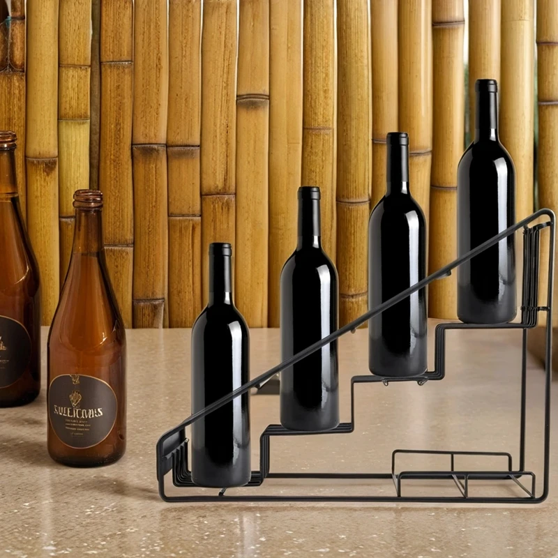 4-бутылочная проволочная стойка/стойка для монинского сиропа стойка хранения