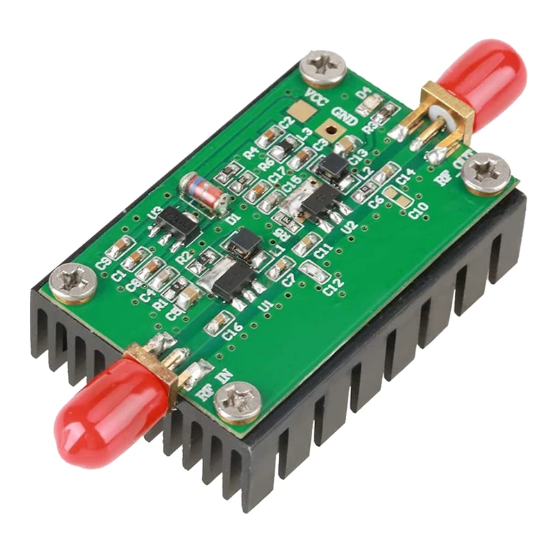 

RF Power Amplifier Board, 2Mhz-700MHZ 3W HF VHF UHF Broadband RF Amp Board For FM Shortwave Transmitter Radio