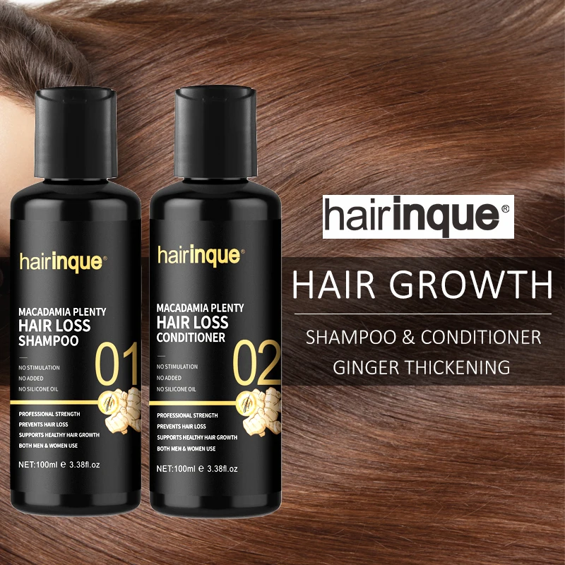 

100ml Shampoo For Hair Thickening Hair Growth Shampoo and Conditioner Anti Hair Loss Scalp Cleaning Smooth Shampoos Products Set