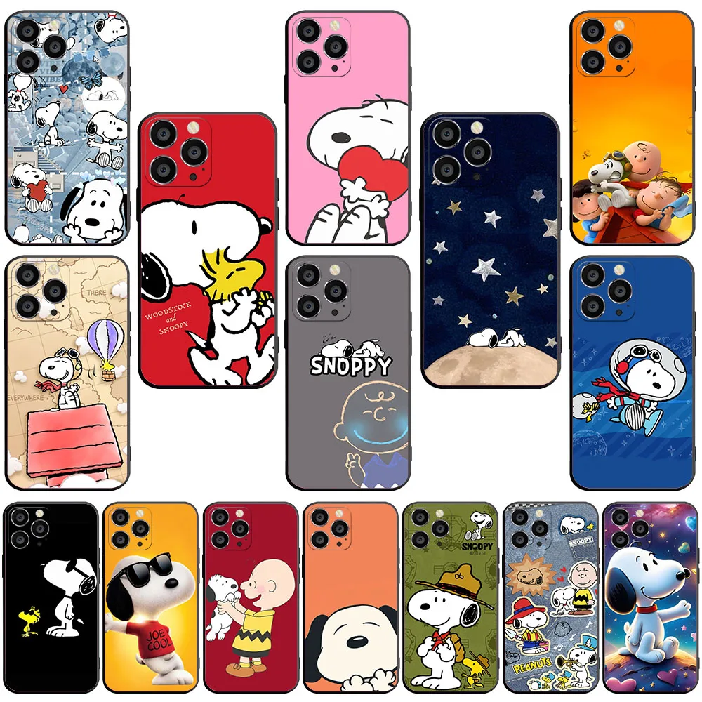 Силиконовый чехол BK-29 Joe Cool S-Snoopy Dog для Samsung S20 S21 S22 S23 S24 FE Ultra Lite Plus