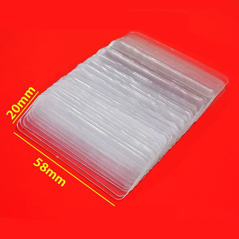 60 шт. Многоразовые водонепроницаемые двусторонние клейкие ленты |