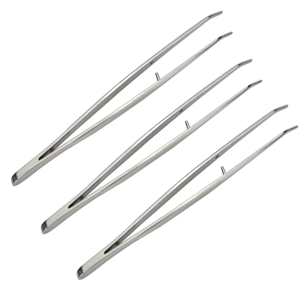 

3Pcs Tweezers Toothed Precision Forceps Tool for