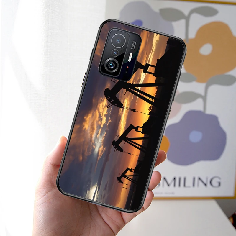 Чехол для Xiaomi Mi 11 Lite 10T 11T Pro Funda POCO M3 M4 F3 X3 GT NFC | Мобильные телефоны и аксессуары
