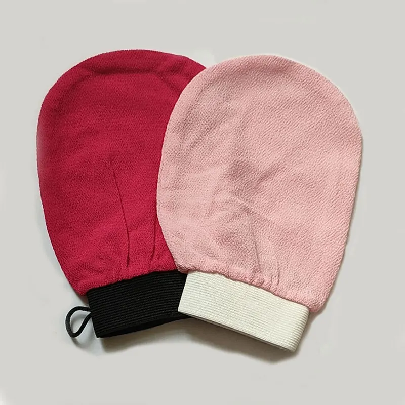 

1Pc Hot Exfoliating Mitt Scrub Glove Preparation Durable Shower Scrub Gloves Body Facial Tan Massage Mitt