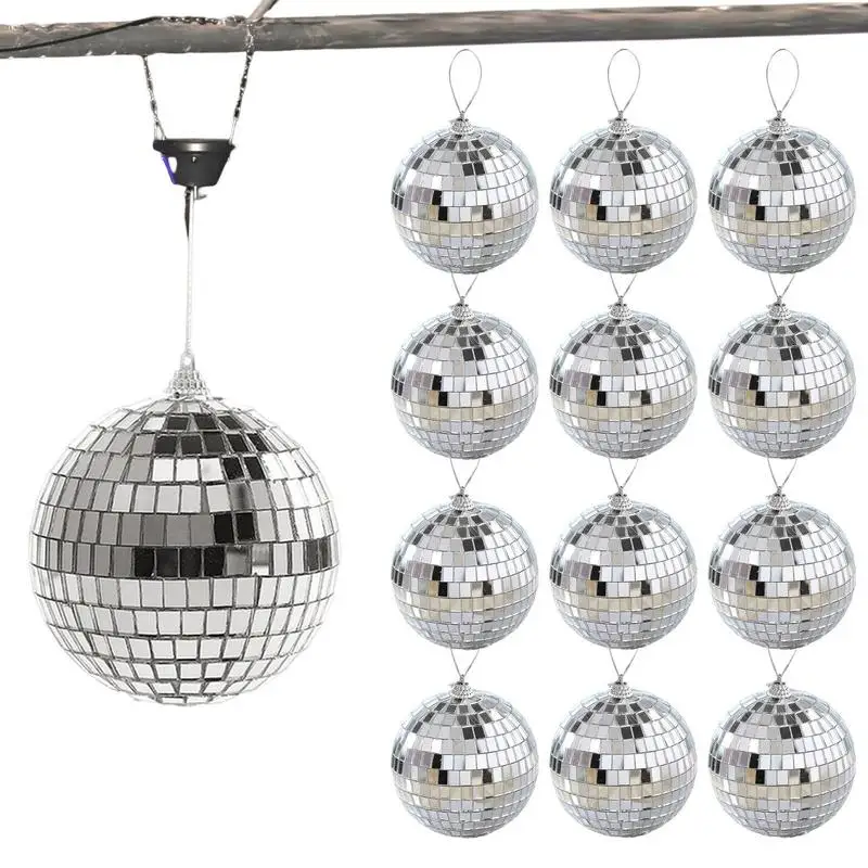 

Disco Ball Reflective Mirror Ball Mirror Disco Balls Decorations For Home Stage Props Festivals Party Accessories