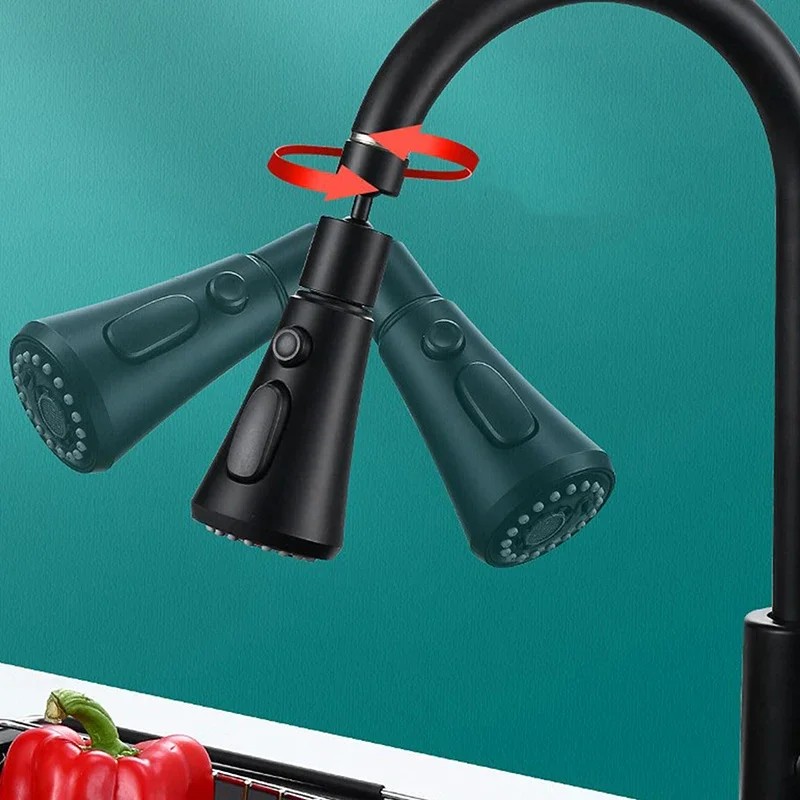 Расширитель для кухонного смесителя 360 градусов 3 режима