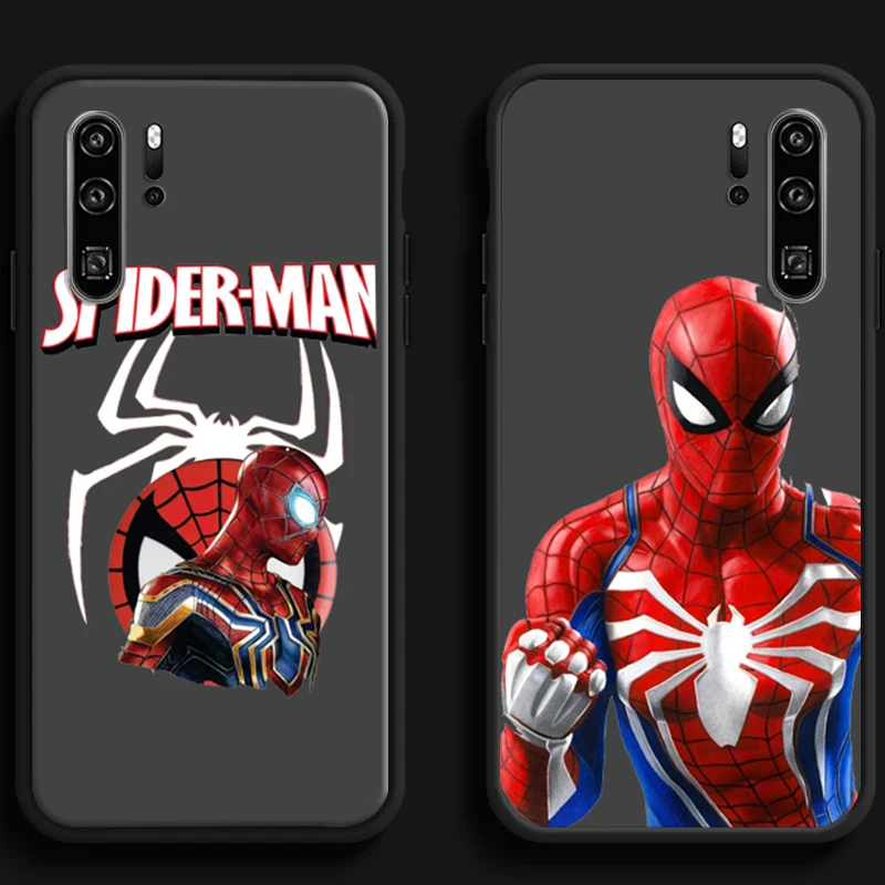 

Marvel Lron Spiderman Phone Cases For Huawei Honor Y6 Y7 2019 Y9 2018 Y9 Prime 2019 Y9 2019 Y9A Soft TPU Carcasa Back Cover