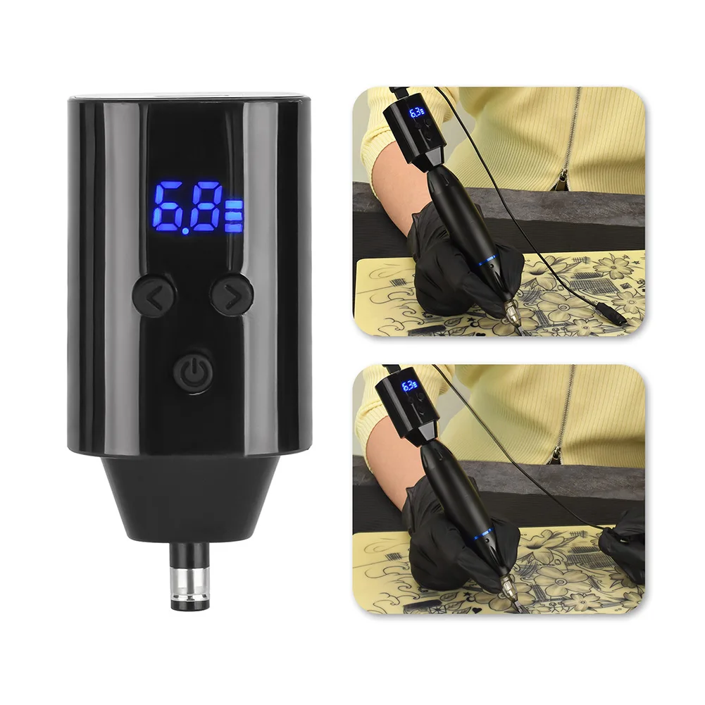 

Tattoo Power Supply with Digital LCD Display Tattoo Power Regulator Transformer Tattoo Machine Professional Tattoo Accessory