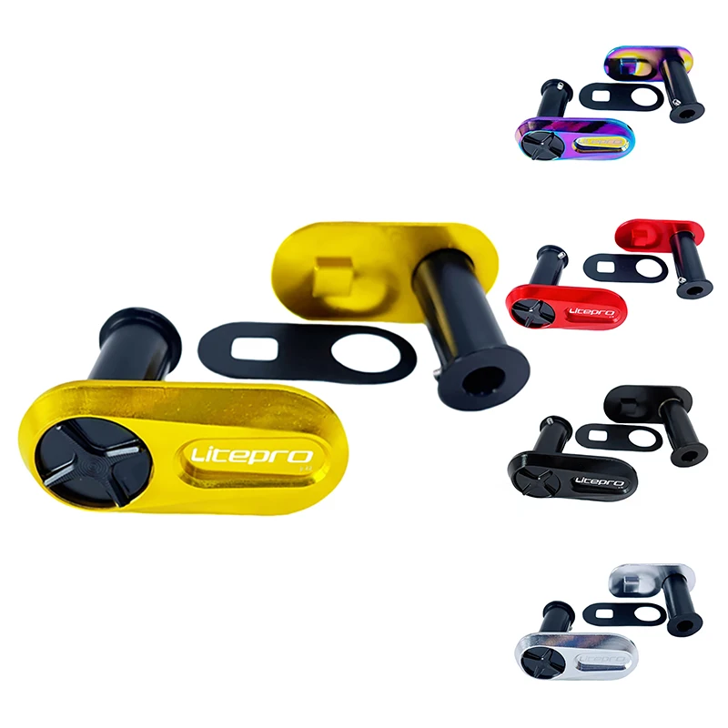 

Прямая поставка-Litepro велосипедная передняя вилка из алюминиевого сплава винтовая вилка поворотная точка для модификации птичьего велосипе...