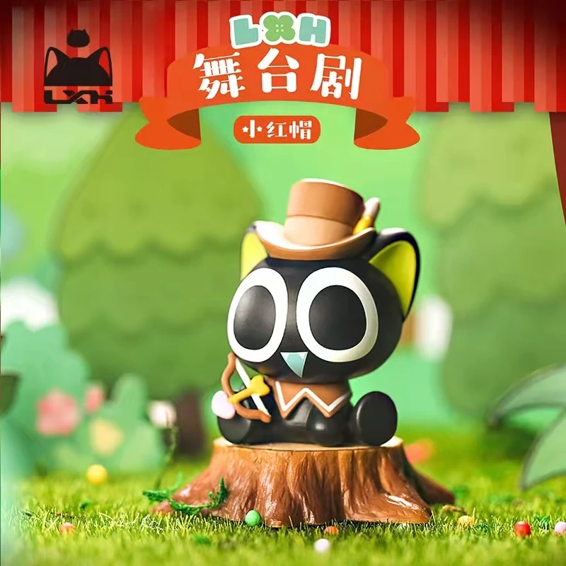 

Luo Xiaohei Stage Play Series Little Red Riding Hood Blind Box Toys Action Figures Surprise Box Mystery Bag for Girls Gift Doll