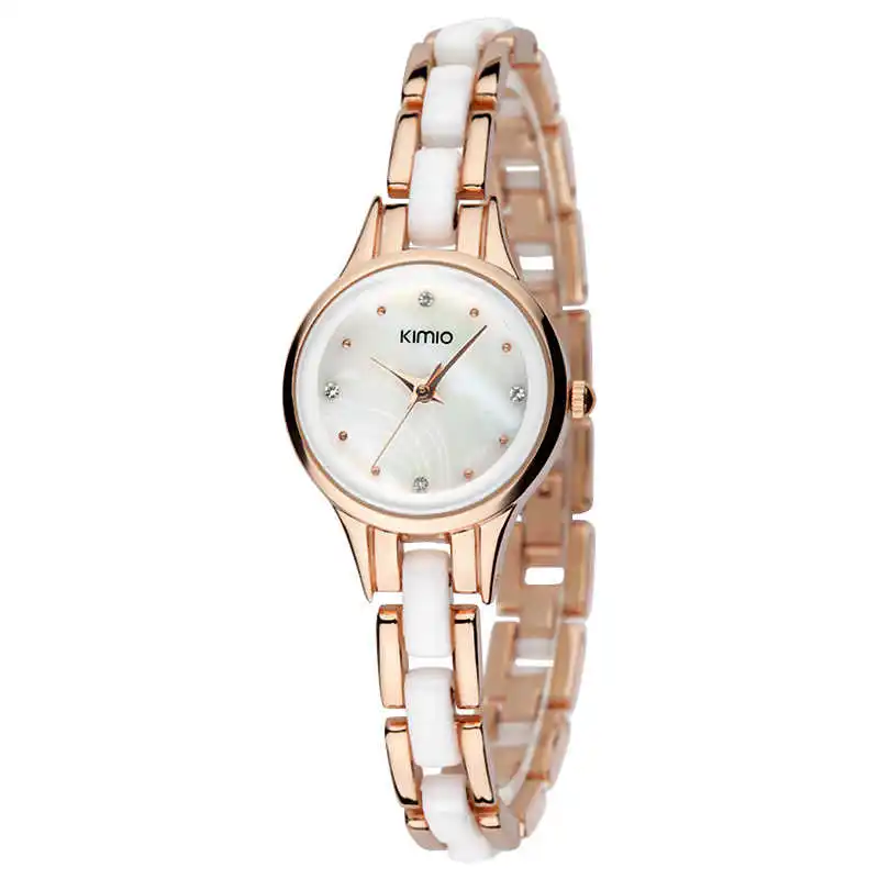 

A90 Kimio Brand Woman Luxury Dress WristWatches ladies analog Waterproof Watch Crystal Quartz Watches For Women montre femme