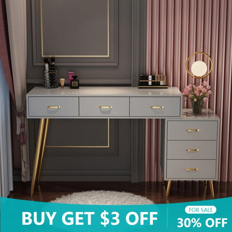 

Drawer Box Dressing Table Container Nordic Classic Toilet Makeup Dressing Table Cabinets Living Room Penteadeira Home Furniture