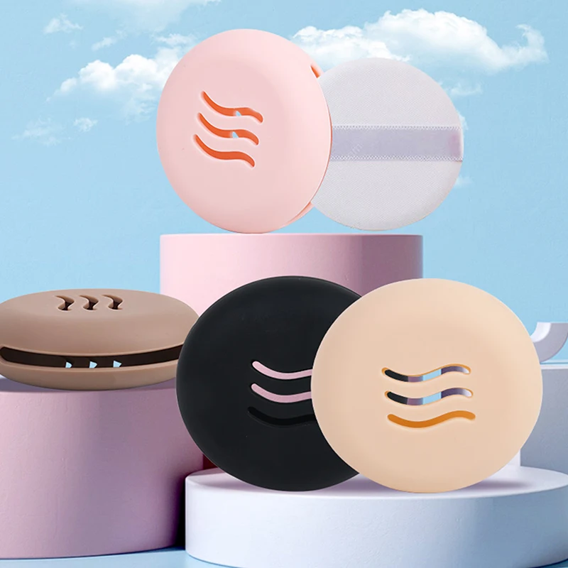 1 Piece Clean And Hygienic Silicone Makeup Sponge Holder Ble