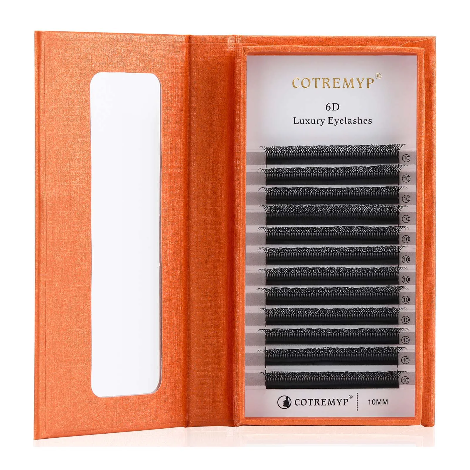 6D норковые Индивидуальные ресницы W-образной формы автоматическое цветение