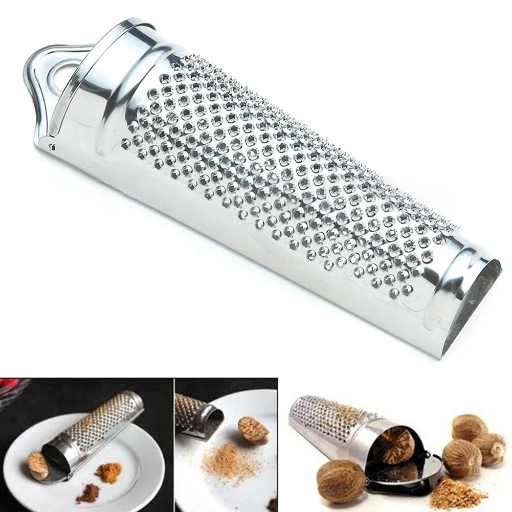Nut Ginger Garlic Multifunctional Hand Held Mini Home Hanging Stainless Steel Planer Nutmeg Grater Kitchen Tool Lemon