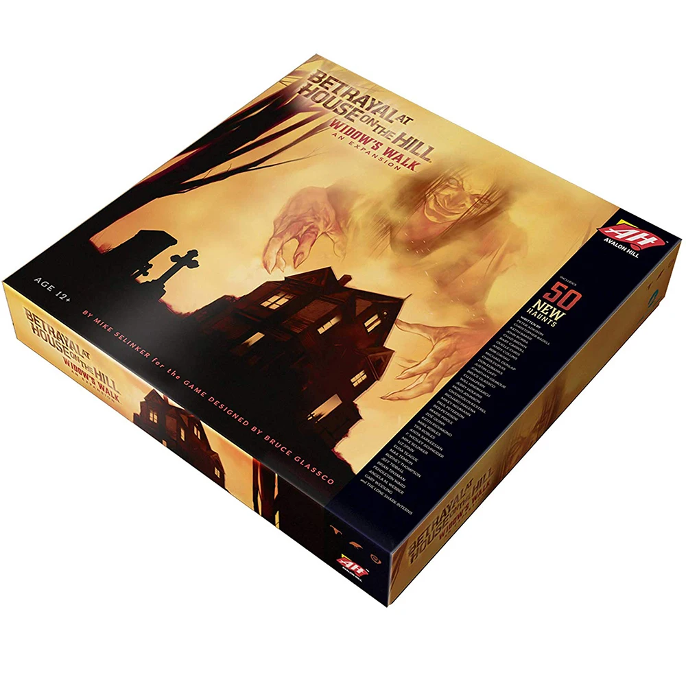 Board Game Betrayal At House on The Hill By Wizards of Coast Family Party Entertainment Education Table Card |