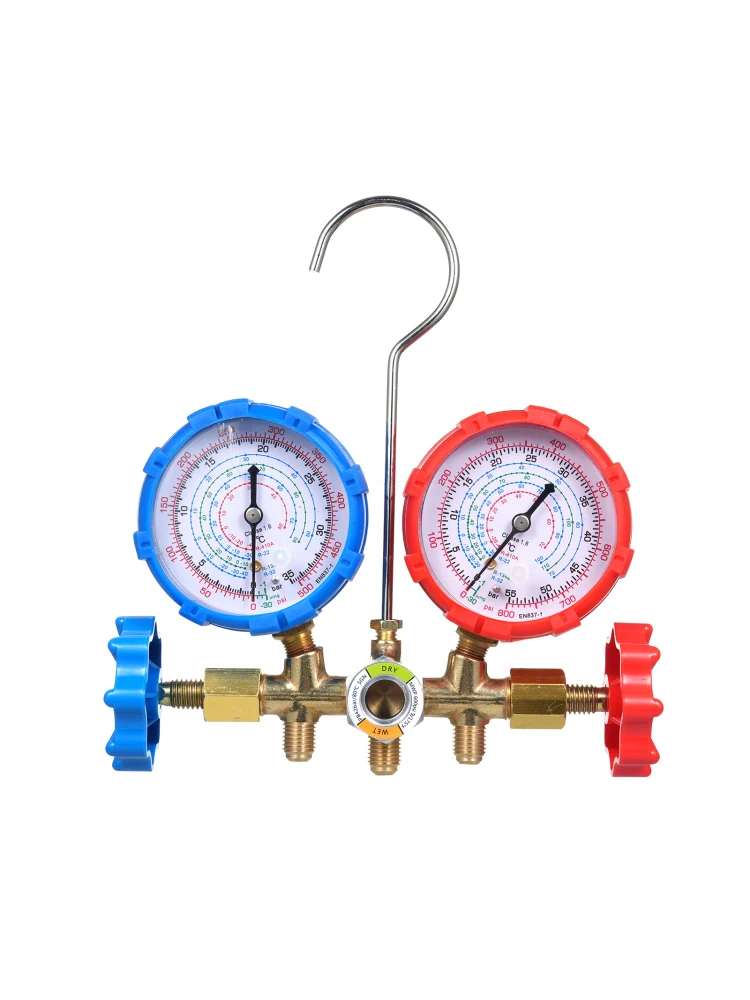 Набор Манометров Переменного Тока Для R134a R32 R22 R410A 3-ходовой Автомобильный