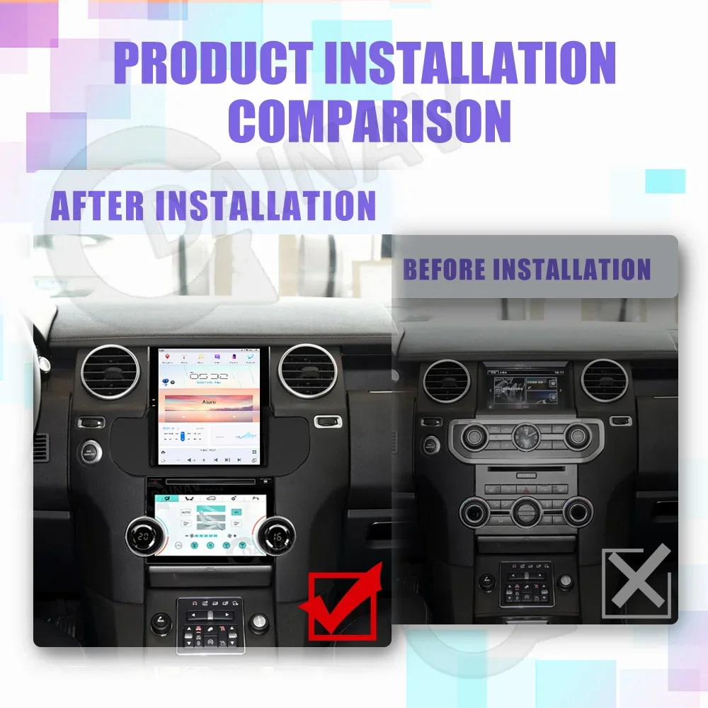 

10.4 Inch Android 11 Qualcomm Car Radio For Land Rover Discovery 4 2011-2013 stereo Car GPS Navigation Multimedia DVD Player