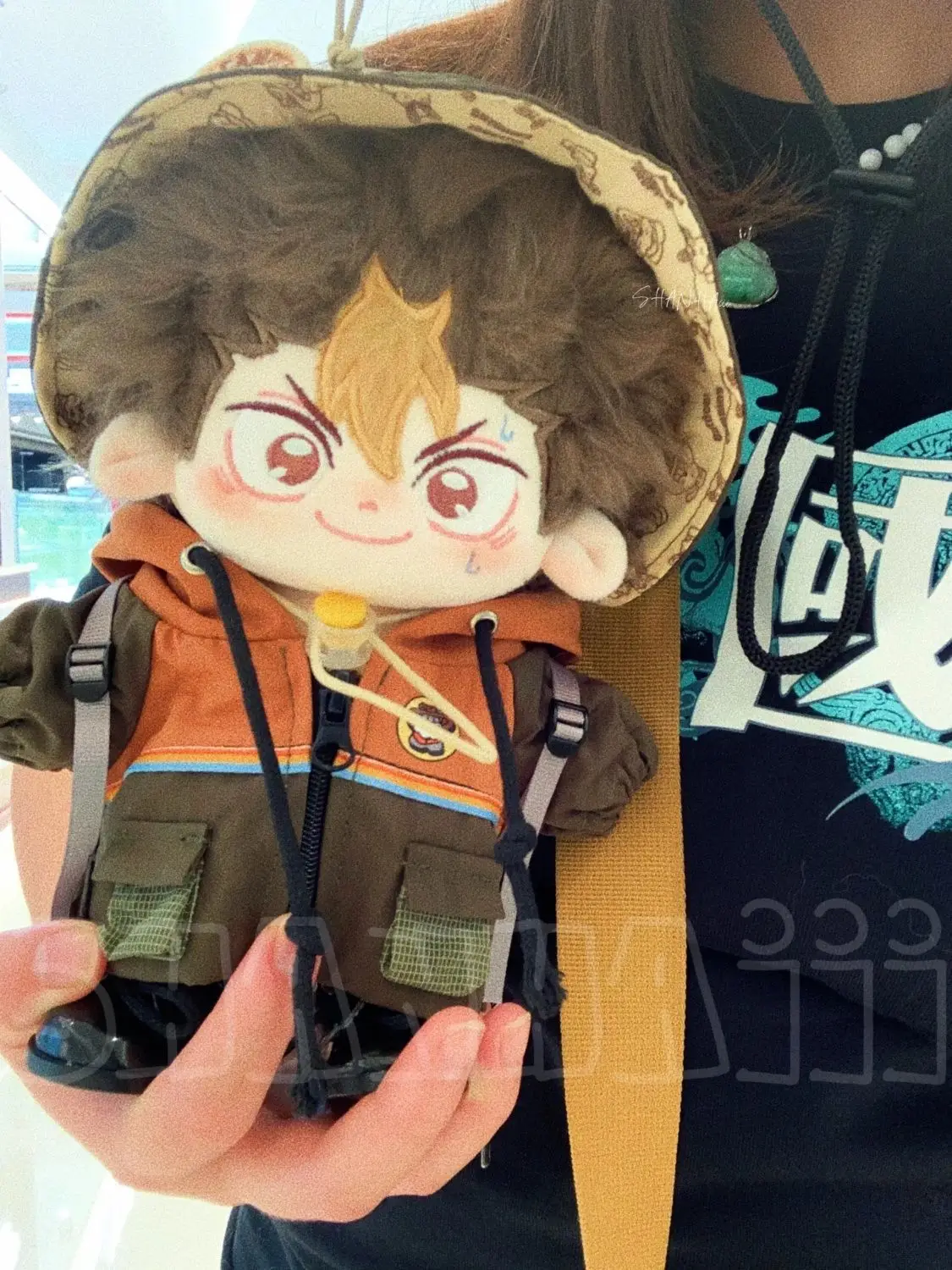 

Аниме плюшевая кукла Haikyuu Yu Nishinoya, 20 см, хлопковое тело, косплей, Мультяшные куклы-наряды, монстр, плюшевый подарок на Рождество