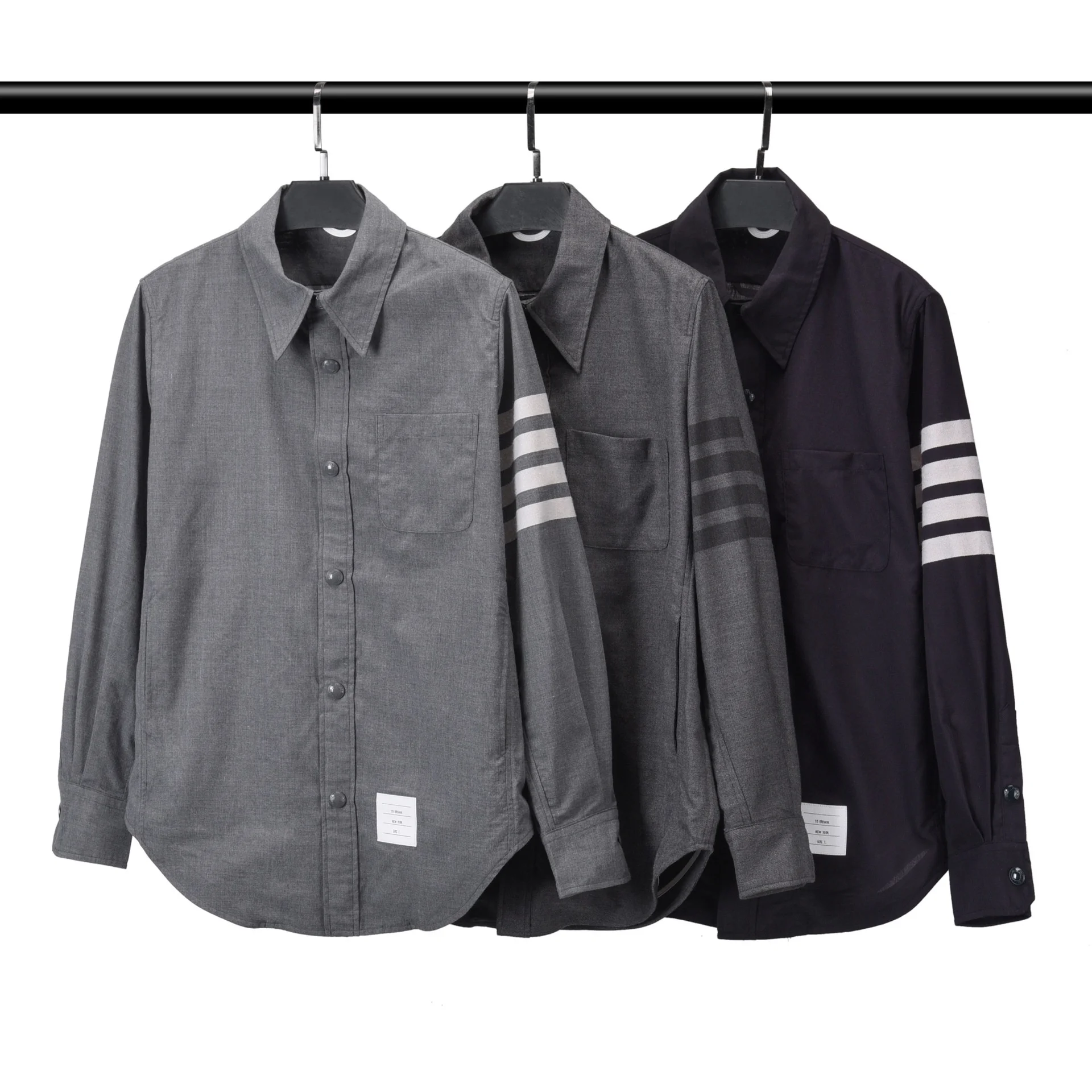 Men Shirt Wool Casual Long Sleeve Women Blouse Turn Down Collar Korean Design High Quality Outerwear Luxury